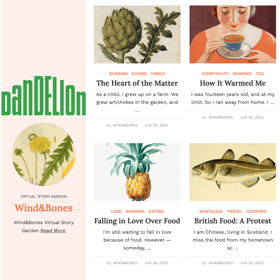 Dandelion website