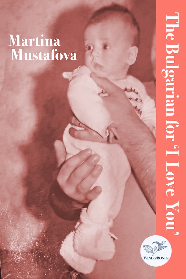 Book cover with picture of baby, and text reading &ldquo;The Bulgarian for &lsquo;I Love You&rsquo;&rdquo;
